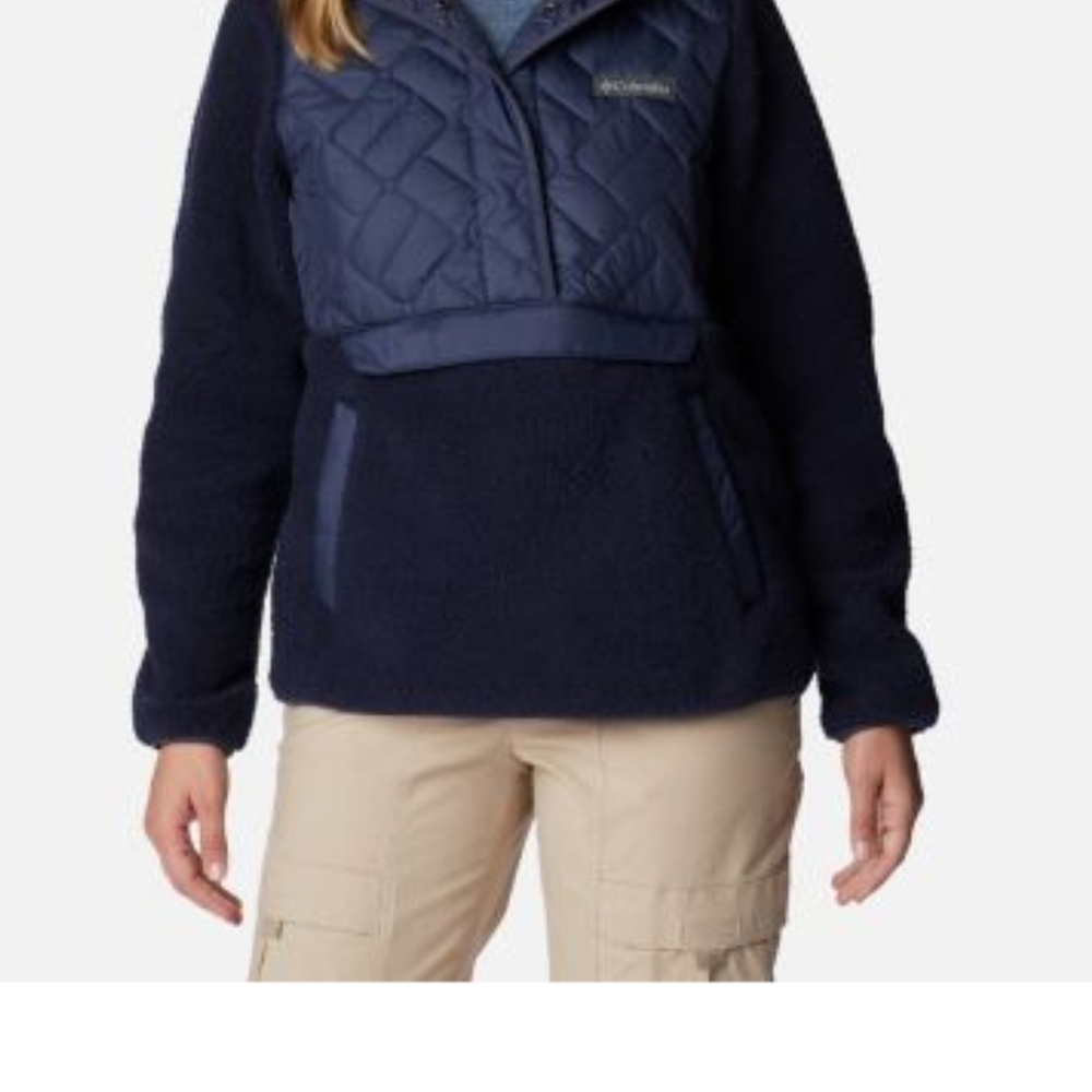 Columbia Womens Sweet View Blue Quilted Jacket Size Large Like New!
